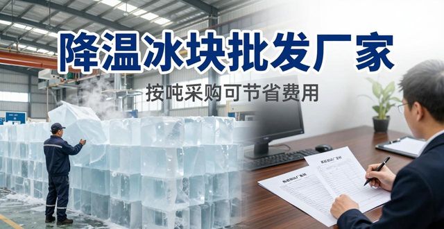 漳州降温冰块批发厂家 良臣制冰厂直供
